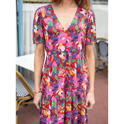 Aschulman Custom Floral Maxi Long Dress Vestidos Women Elegant Summer Casual Dresses for Ladies