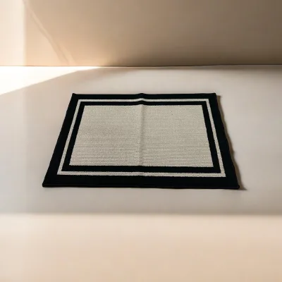 On Stock Fast Shipment Heat-set Polypropylene Yarn High Quality Accent Rug Anti Slip Latex Backing 76*114 cm Size of Carpet