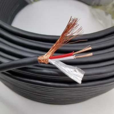 Low Noise Flexible Balanced Mic Cable Microphone Cable, Low Noise, Flexible, 100m Roll, Red, Blue, Black or Purple
