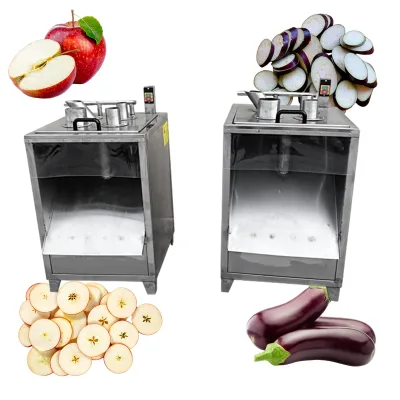 Press Down Vegetable Eggplant Slicer Multifunction Round Slicer Industrial Fruit Slicer Machine Slicer Vegetable Cutting Machine