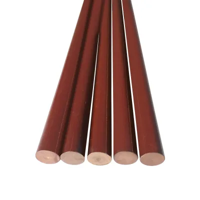 Bakelite Phenolic Cotton Catalin Rod, Low Shrinkage Impact Resistant Insulation Bar for Precision Mechanical Insulators