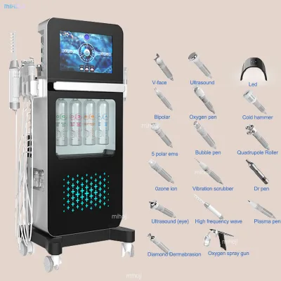Portable Handheld Muscle Massager 17 Different Replaceable Massage Heads Household Body Relaxing Care Equipment