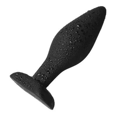 Wholesale Anal Butt Black M Silicone Plug Anales Suction Cup Anal Plug for Men
