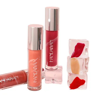 HANDAIYAN Mineral Velvet Waterproof Liquid Lip Gloss Mirror Lipstick Glaze  Moisturizing Wholesale