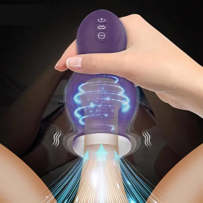 Massager Dragon Sucking Vibration Automatic Male Masturbator Sex Machine Training Cup Oral Sex Toys for Men Masturbating