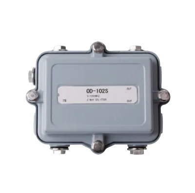 Highfly Waterproof Outdoor Tap 2 Way 5-1000MHz Power Inserter Splitter for CATV