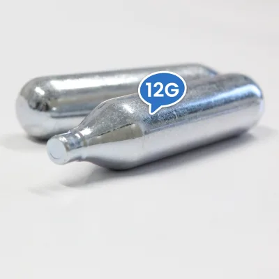 Strict Inspected Steel Low Pressure 12g CO2 Cartridge Capsules with Non-Threaded Neck for Outdoor Hunting Sports