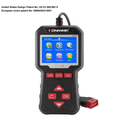Factory Direct Sales OBD II Vehicle Diagnostic Fault Code Analyzer Clear Engine Light Reset Live Data Plug and Play Scanner