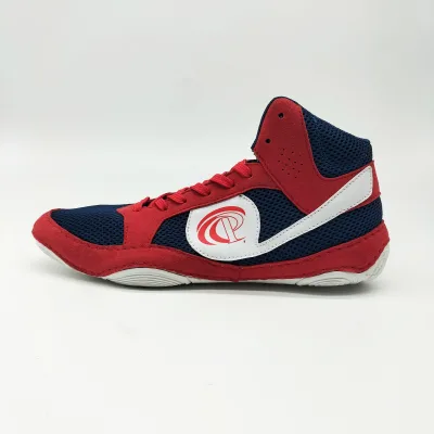 Factory Custom Oem Most Popular Cheap Professional Lightweight High Top Wrestling Shoes for Men