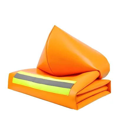 Household Fireproof Clothing Suit Silicone Coated Glass Fiber Fireproof Cloak with Nighttime Reflective Fire Resistance