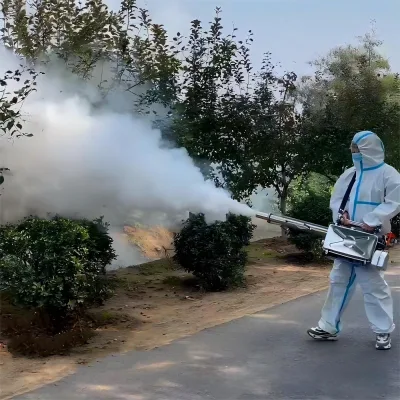 Backpack Thermal Fogging Machine Gasoline Power Battery Start Fogger for Agriculture