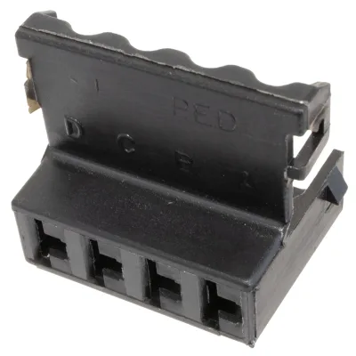 Original Aptiv Automotive Connectors 12015664 4 POS Crimp ST Cable Mount Black Housing 12015664
