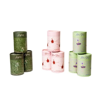 2023 Recycled Custom Paper Tubes Tea Packaging Sizes Kraft Paper Tube
