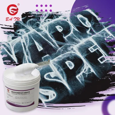 Silicone Coating Fabric High Mesh Rubber Paste Printing Manufacturers Printing Rubber White/Clear Paste