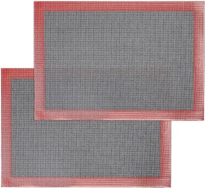 Silicone Baking Mat 13'x18' Half Sheet Pan Reusable Air Mesh Oven Safe