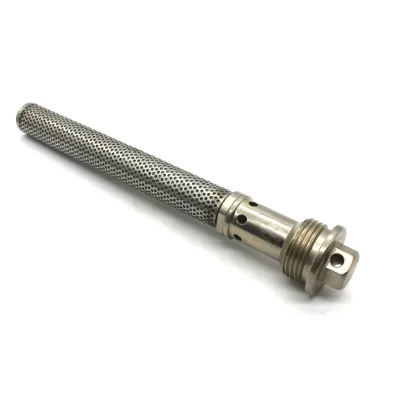 In Stock Promotional Cheaper Stainless Steel Perforated Metal Mesh Filter Tube Hot Melt Glue Machine Filter
