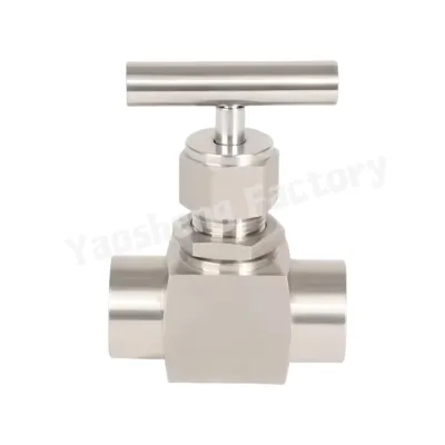 High Quality Yaosheng J11W-16P Stainless Steel Female Thread Manual Power Needle Valve Straight Handle Design for Oil Media DN