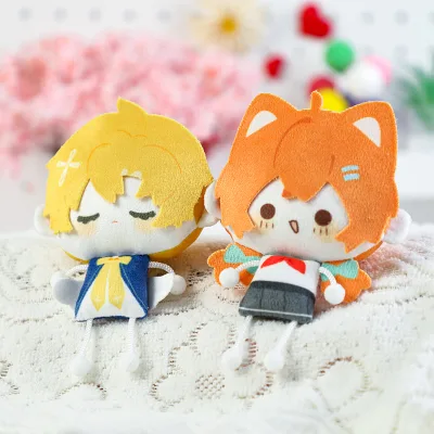Factory Customized Plush Keychain Character Manufacturer Cheap Price Kawaii Mini Promotional Stuffed Cute Animal Plush Keychain