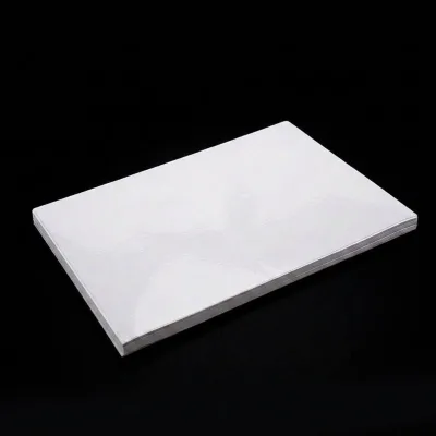 A4 Printable Blank Waterproof Quick Drying Self-Adhesive Clear Film Acrylic Adhesive Vinyl Sticker Label Sheet