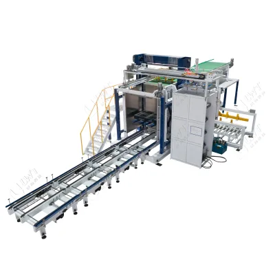 Full-Automatic Low Position Servo Motor Control Intelligent Smart Palletizer