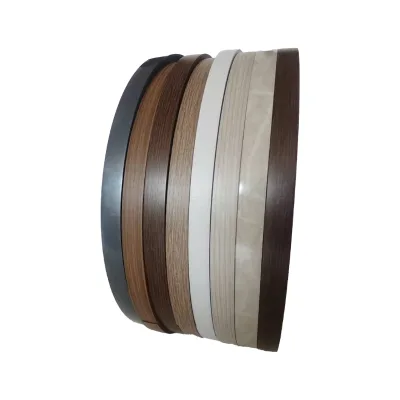 PVC Eco-friendly Protect Furniture Edging Trim Wood Grain Edge Banding Adhesive for Trimming Regular Wooden Doors