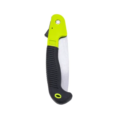 Customized Professional Rust-Resistant Green Manganese Steel Folding Pruning Teeth Garden Saw Hand Saw MerSenWei