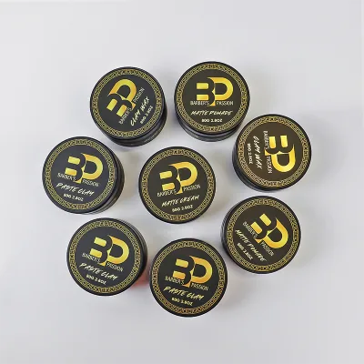 Welcome Test Different Shaping Clay Wax Hair Styling Cream for Men Moulding Matte Poamde Texture Look