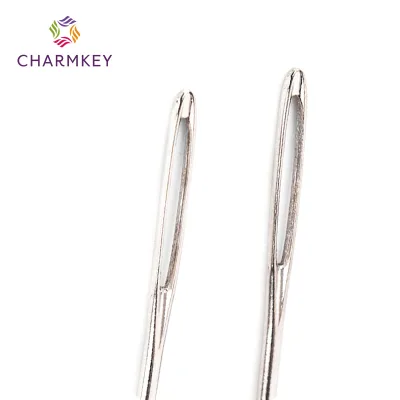 6CM Old Steel Sewing Needle Handheld with Large Eye for Quilting and Needlework