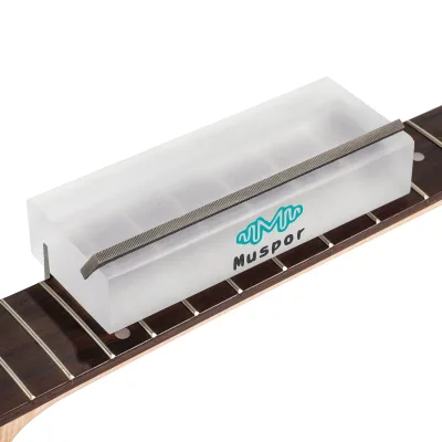 Guitar Repairing Tools Guitar Fret End Bevel File Luthier Tool Double Degree Guitar Fret Files for Stringed Musical Instrument