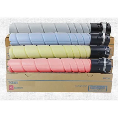 Bosons Original Quality Compatible TN221 Konica Minolta Bizhub C227 C287 C7528 C7828 Copier Color Cartridge Full Bulk Pack