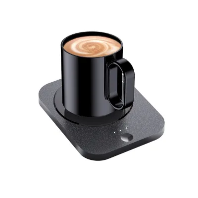Constant Temperature Automatic Warm coaster Touch Control Wireless Electric USB Smart Heating Coaster for Office, Home Use
