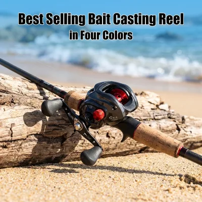 Wholesale Fishing Rod and Reel Set Saltwater Deep Sea Fishing Reel Fly Carp Baitcasting Fishing Reel