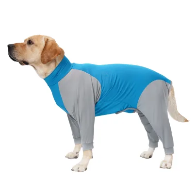 Full-body Fiber Pet Coat Taiwan Made Eco-Friendly Solid XXXL Cold-proof Large Breed Pet Outerwear