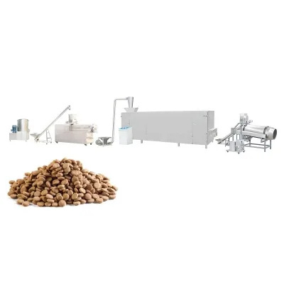 Cereal-based Puffed Barley Food Animals Food Animal Feed Milling Machine Extrusion Equipment and Drying Machinery for Sale