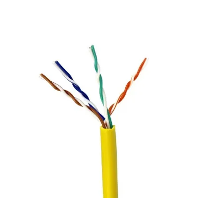Manufacturer Wholesale Category 5e FTP Network Cable UTP RJ45 5m LAN Cable for Computer Patch Router Bare Copper CCC Certified