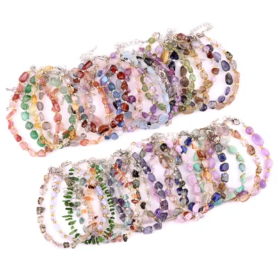 Hot Sale Unisex Religious Style Bracelet Irregular Stone Beads Factory Wholesale Classic Fashion Charm Bracelet Gift Selection