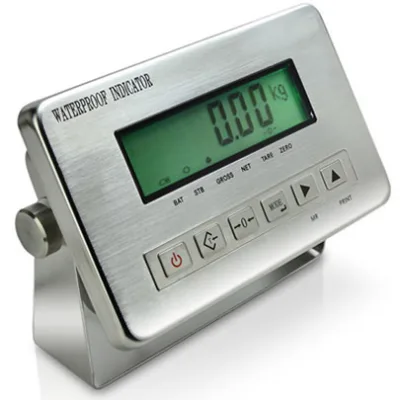 Dial Bluetooth Indicator Bushing Stainless Steel with Solar Panel for Platform Scale Floor Scale
