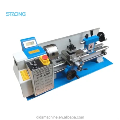 Universal Mini Metal Lathe Machine Multifunctional Horizontal Lathe for Metalworking 220V Mini Lathe Machine