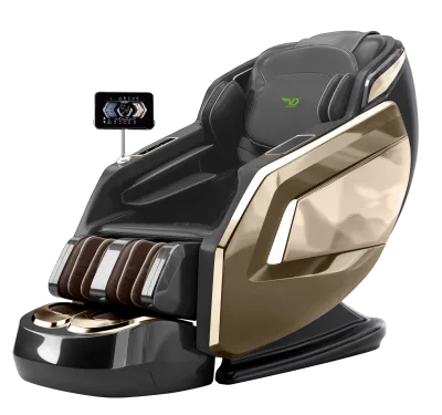 2026 Dual Core 4D Zero Gravity Leather Massage Chair Wireless Remote Control 12 Months Warranty CE/RoHS Certified 120W Body