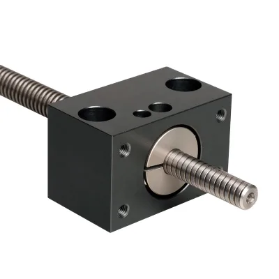 Lubricant-free Low Friction Maintenance-free Anodized Aluminum Bearing Blocks LSS Lead Screw Supports