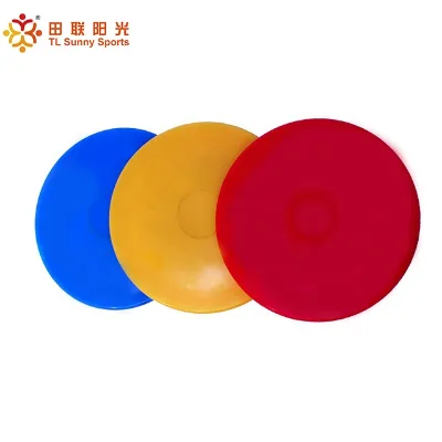 TL SUNNY SPORTS 300g Teens' Soft Pvc Throw Discus for Kids Athletics Kit School Sports