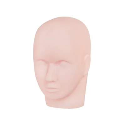 New 3D Mannequin Head Soft Silicone Microblading Permanent Makeup Eyebrow Lip Mannequin Tattoo Practice Model