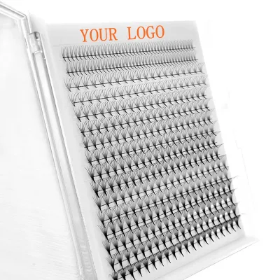 10D Short Stem 0.07 Eyelash Extension Fans Premade Volume Fan Lashes XL Tray Volume Eyelash Extension