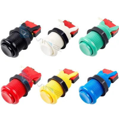 High Quality Classic Arcade Game DIY Kit Arcade Competition 2P in Joystick White Switchable Joystick