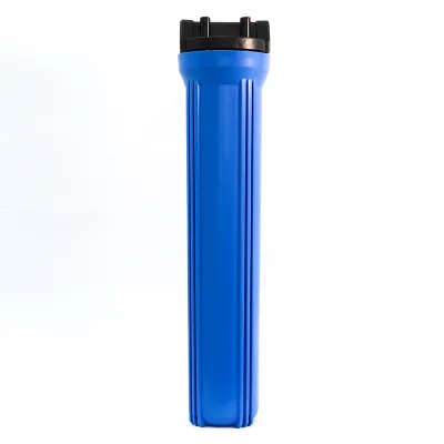 20 Inch Regular Copper Mouth Blue Water Filter Housing Suitable for Simple Installation in Homes and Businesses