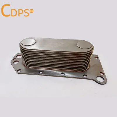 Machinery Engine Parts 3906296 3918175 3974815 Excavator Oil Cooler Core for Excavator Engine Parts