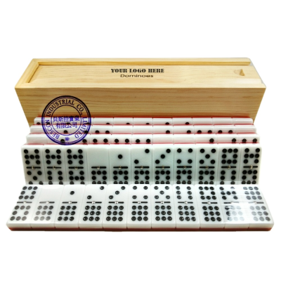 Tournament Two Tone Double Nine Dominoes