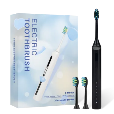 2025 Nueva Forma IPX7 Impermeable 5 Modos Frecuencia 38000 Veces/min Recargable Cepillo De Dientes Electrico