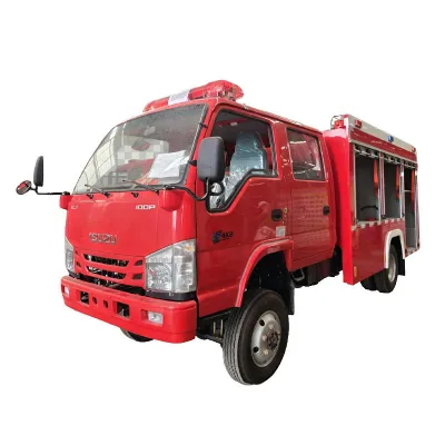 Isuzuu 4X4 3m³ Water Tank Fire Truck Mini Off-road Fire Rescue Vehicle for Mountain Village Forest Fire Prevention