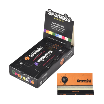 Sparkase Free Samples Low MOQ  Paper and Filter for Cigarette Papers for Wrapping Tobacco rolling paper rolling for smoking